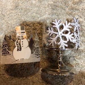 Bath & Body works holiday candle holder